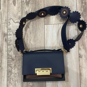Rare Zac Posen Pearl Flower Bag